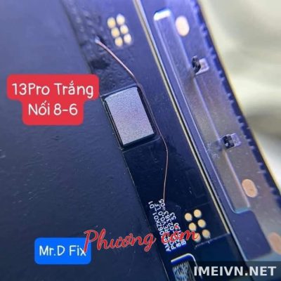 Log panic: 13pro trắng màn
