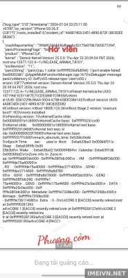 Log panic: Hở viền(port enable)