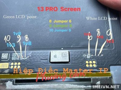 Log panic: 13pro xanh màn
