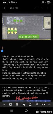 Log panic: 13prm xanh màn